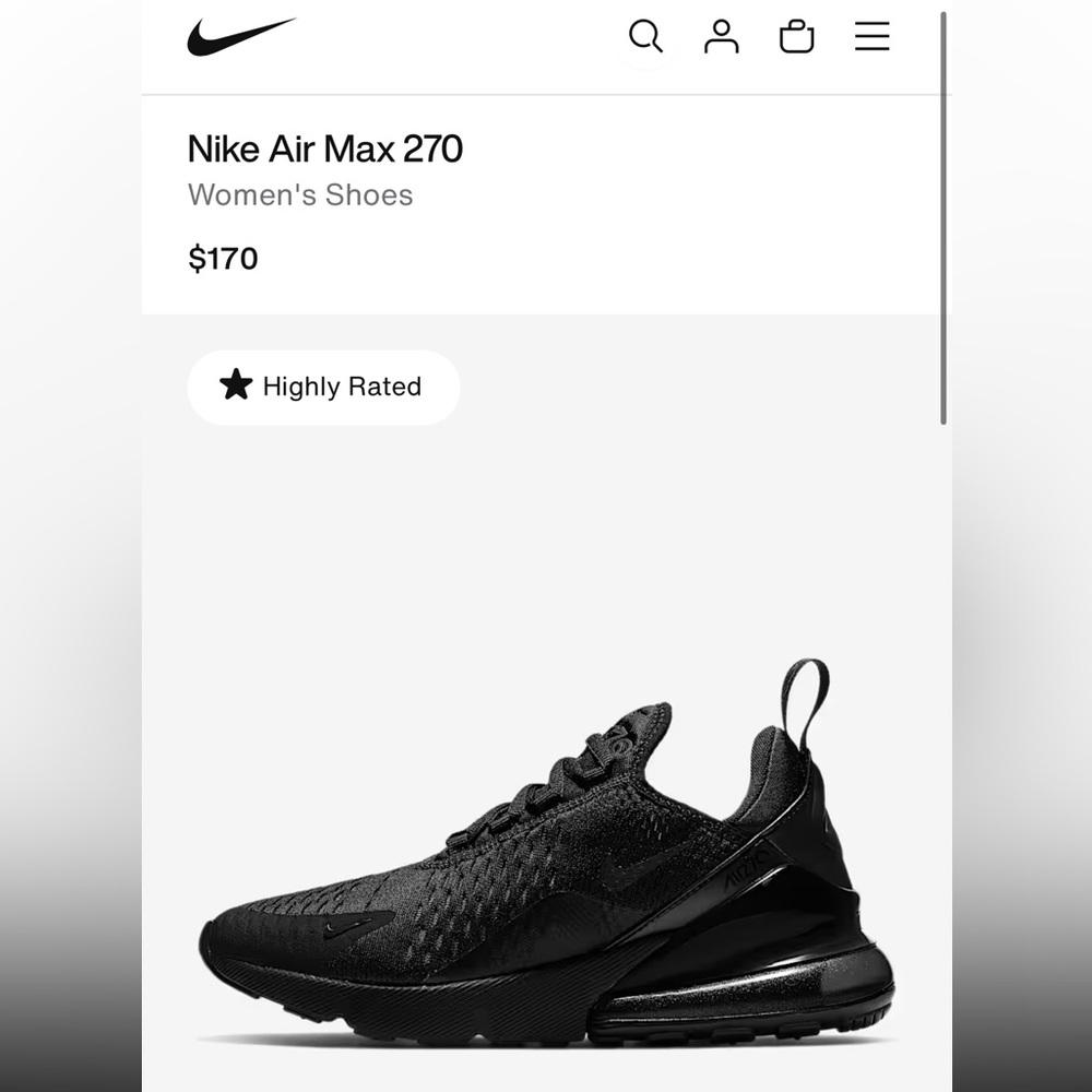 Nike Air Max 270 Women’s Shoes - Picture 8 of 8